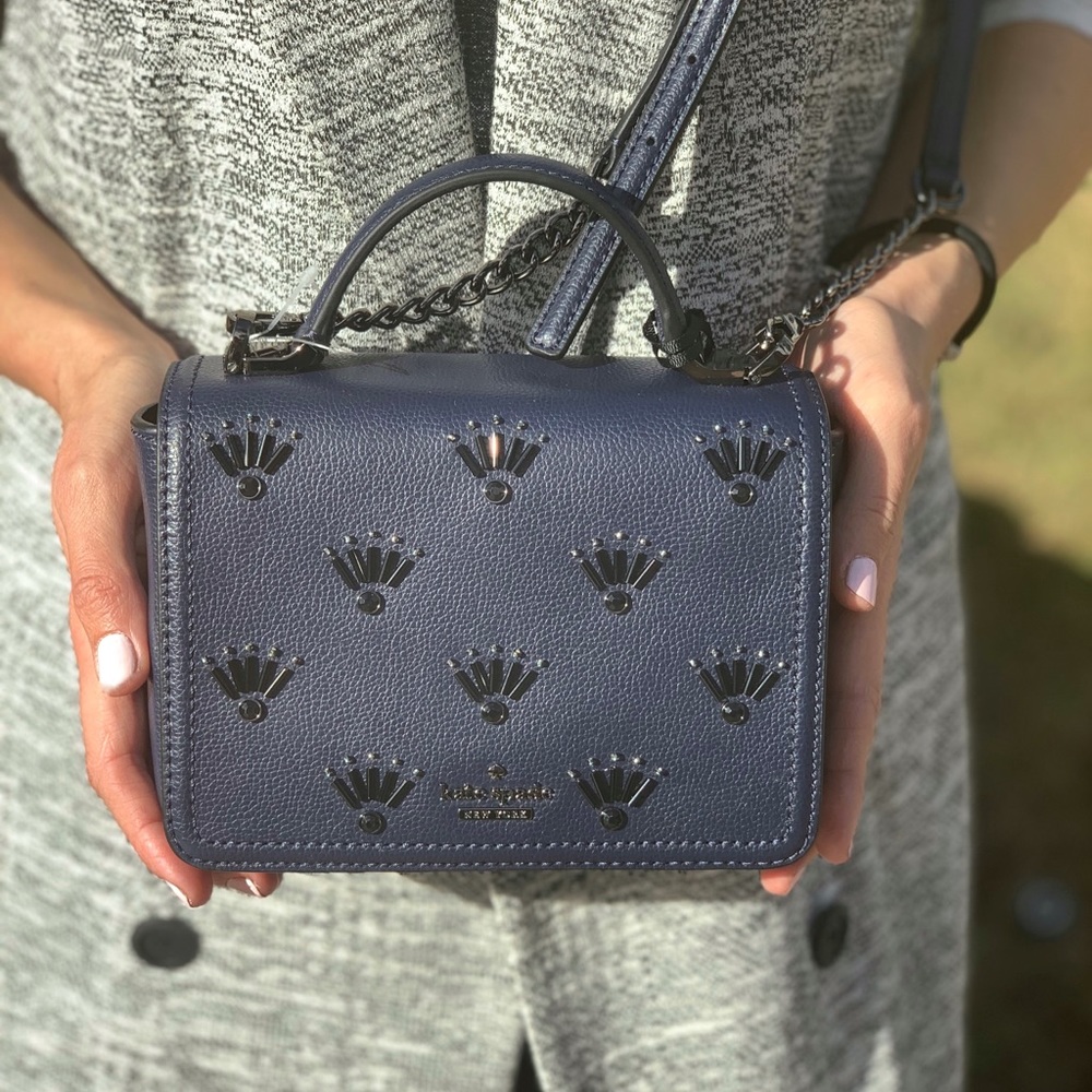 Kate Spade Maisie Embellished Leather Crossbody - Picture 4 of 8